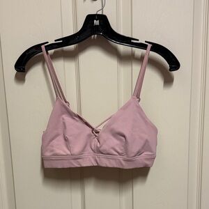 ALO Yoga Dusty Pink Crisscross Bralette